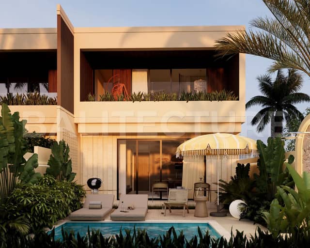 1 Bedroom Stylish Boutique Art-Village Villas in Bukit Uluwatu – Japandi × Boho Tropic Design, Uluwatu