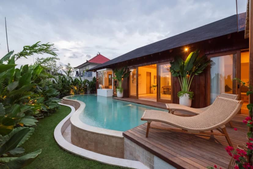 Contemporary Two Bedroom Villa for Sale in Babakan, Canggu, Bali