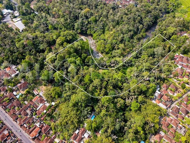 9852m2 Land For Sale With River Front Near Ubud, Ubud