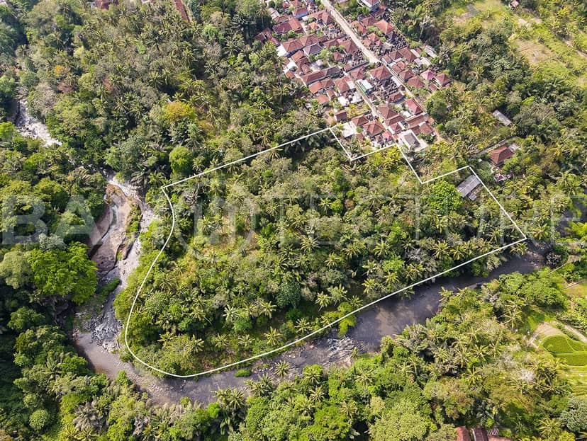 15900m2 Land For Sale With River Front Near Ubud, Ubud, Bali