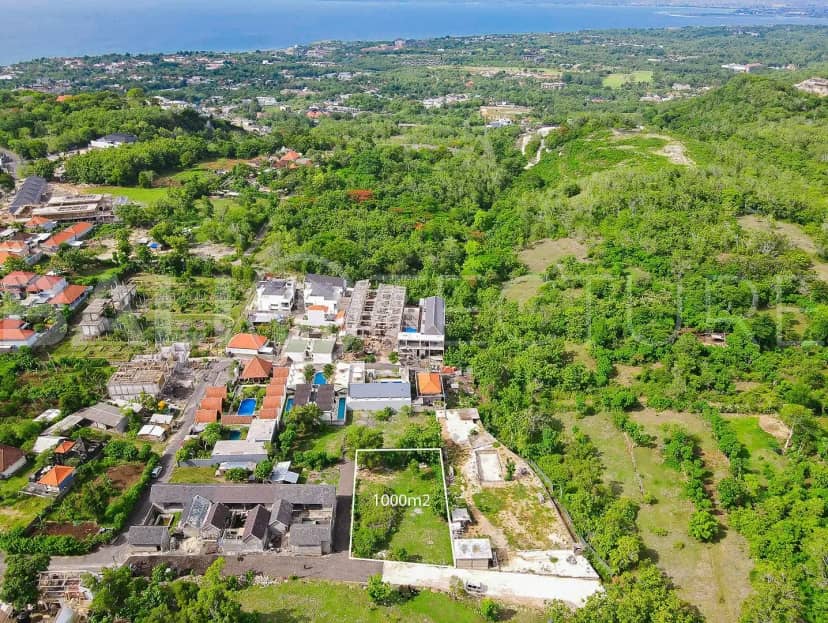 Stunning 1000m2 Plot of Land In Bingin, Uluwatu, Bali