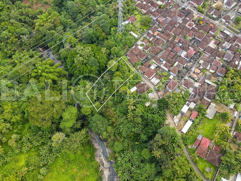 1500m2 Stunning Land With Riverview In Tabanan, Tabanan, Bali