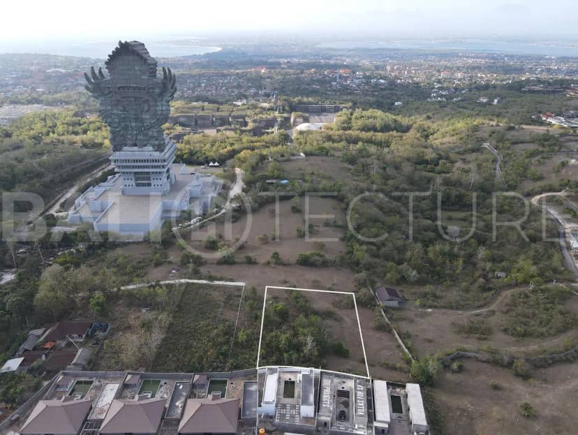 1673m2 Land For Sale With GWK View In Ungasan, Uluwatu, Bali