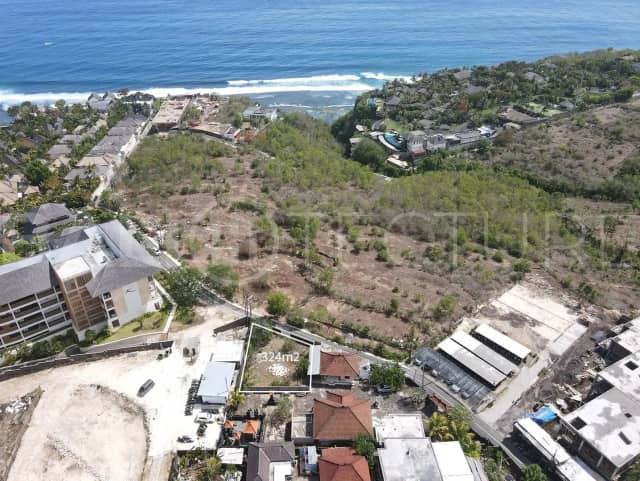 Premium 342m2 Plot of Land With Ocean View In Ungasan, Uluwatu