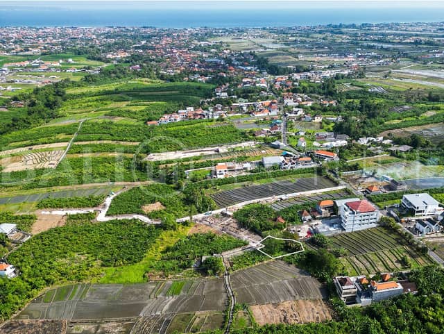 430m2 Stunning Land With Pandanfields View In Pererenan, Pererenan