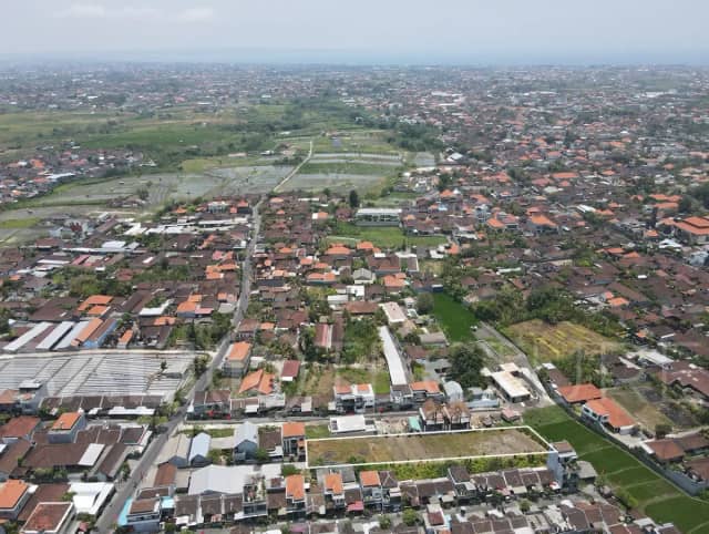 500m2 Land For Sale With Ricefield View In Padonan, Canggu