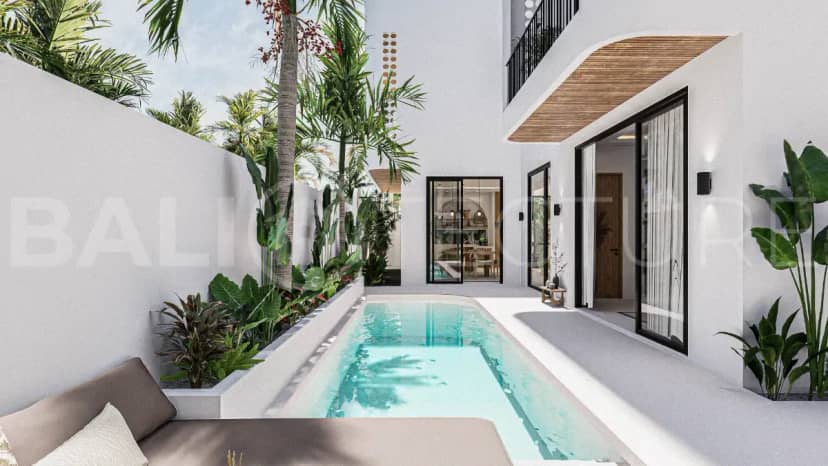 Stylish 3 Bedroom Off Plan Villas Near Cemagi Beach, Pererenan, Bali