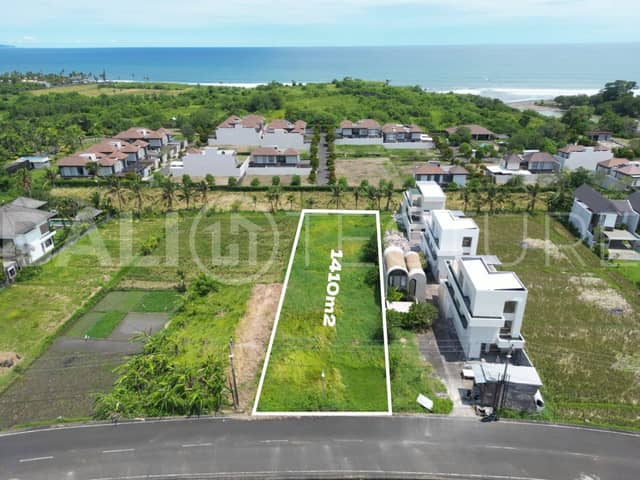 Rare Leasehold Land in Tabanan – 14.1 Are with Rice Field Views Near the Beach, Tabanan