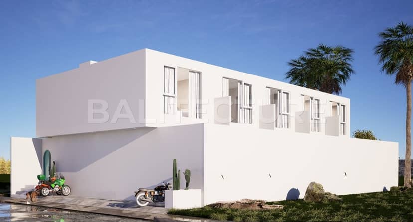 OFF-PLAN LEASEHOLD 2-BEDROOM MODERN TOWNHOUSES FOR SALE IN CANGGU BATU BELIG, Canggu, Bali