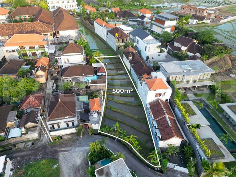 Prime 500m² Land in Munggu Cemagi Ideal for Villa Development or Investment, Pererenan, Bali