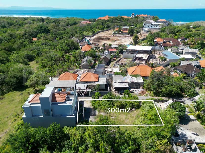 300m2 Ocean View Land for Sale in Nusa Dua Bali Prime Tourism Zone Investment Opportunity, Uluwatu, Bali