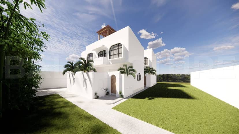 🌴 3-Bedroom Villa for Lease in Tumbak Bayuh – Pererenan Area, Pererenan, Bali