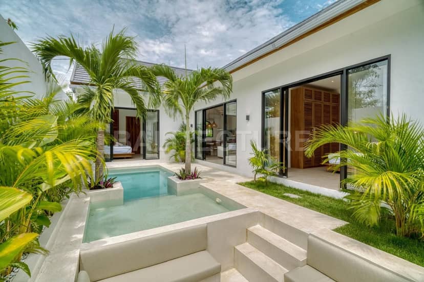 2-Bedroom Villa with Pool and Modern Tropical Design for Sale in Uluwatu, Uluwatu, Bali