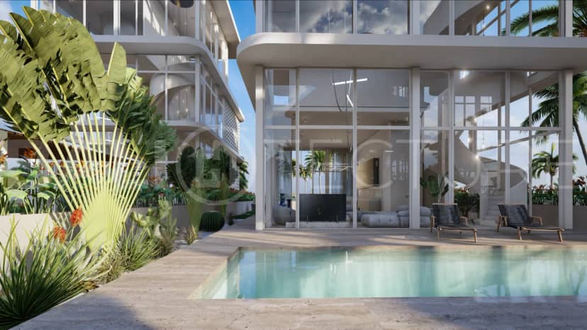 Exclusive Off Plan 3BR Villa Just Steps from Seseh Beach, Pererenan, Bali