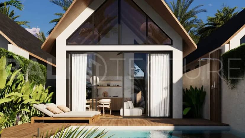 Modern Tropical 1 Bedroom Villa in Ubud for Sale, Ubud, Bali