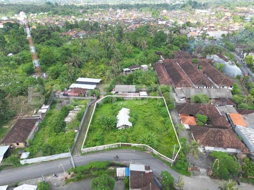 1,600 m² Leasehold Land in Sukawati, Ubud, Beside Bali’s Premier Attractions, Ubud, Bali