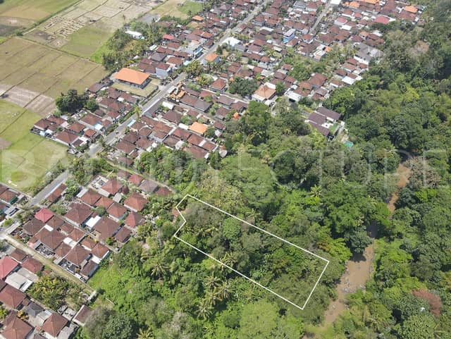 1705m2 Amazing Land With Riverview In Buwit, Tabanan