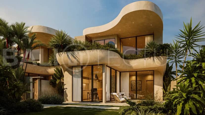 Contemporary Tropical 2-Bedroom Villa Near Suluban Beach, Uluwatu, Uluwatu, Bali