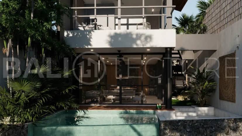 Tranquil 2 Bedroom Off Plan Villa with Rice Field View in Ubud, Ubud, Bali