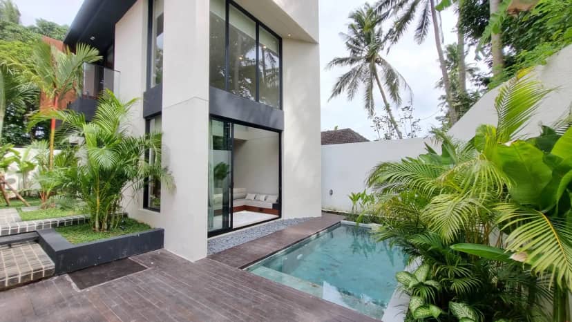 Contemporary 1BR Villa with 28 Year Lease in Prime Ubud, Ubud, Bali