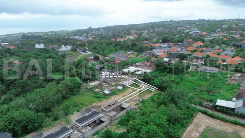 Rare Small 2 Are Land for a Private Villa in Ungasan, Uluwatu, Bali