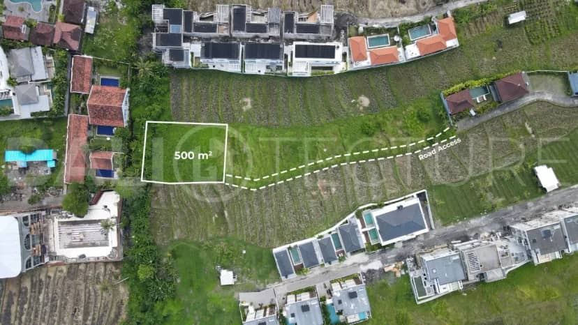 5 Are Ready to Build Land Near Pererenan Beach, Pererenan, Bali