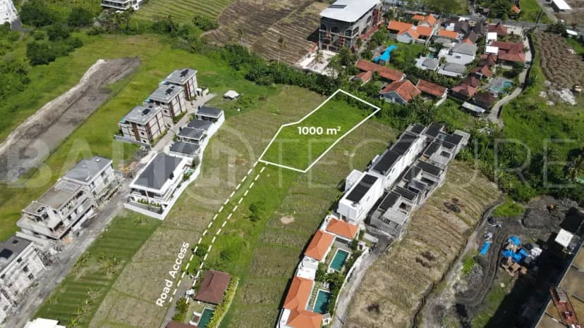 10 Are Tourism Land in Pererenan’s Premium Location, Pererenan, Bali