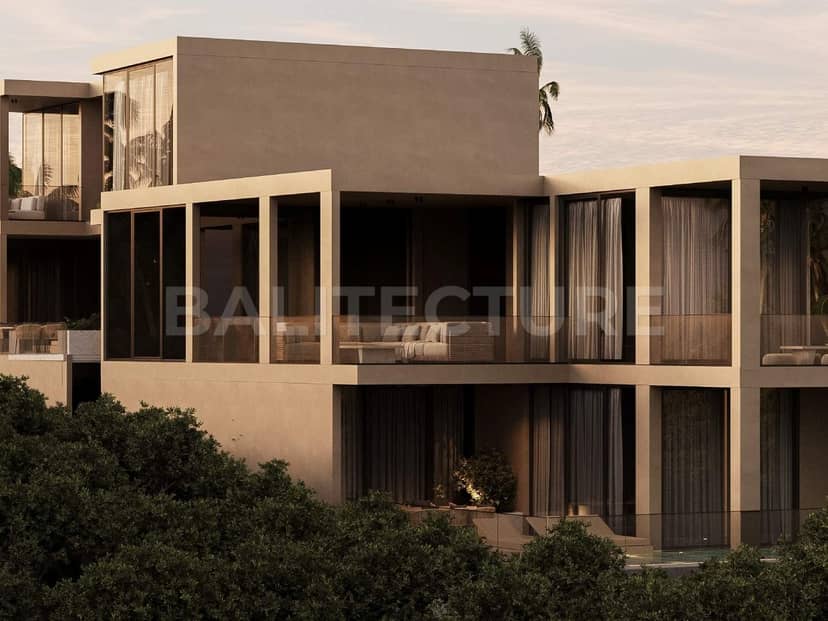 Off-Plan Ocean-View 3-Bedroom Villa Earth in Uluwatu – Modern Luxury Investment with High ROI, Uluwatu, Bali