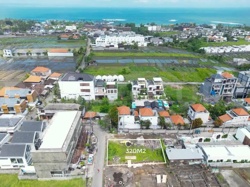 Strategic Land for Lease in Cemagi Bali – 320m² in Tourism Zone, Pererenan, Bali
