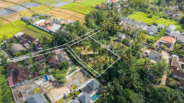 Prime Leasehold Land in Ubud’s Serene Surroundings, Ubud
