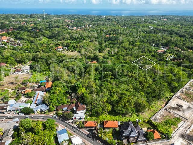 1000m2 Stunning Land For Sale Jungle In Uluwatu, Uluwatu