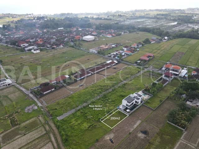 Stunning 200m2 of Land in Kedungu with Ricefield Views, Pererenan