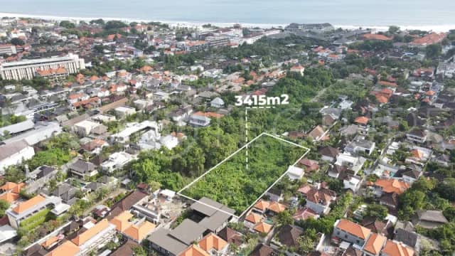 3400m2 Land for Sale near Seminyak Beach Bali, Seminyak
