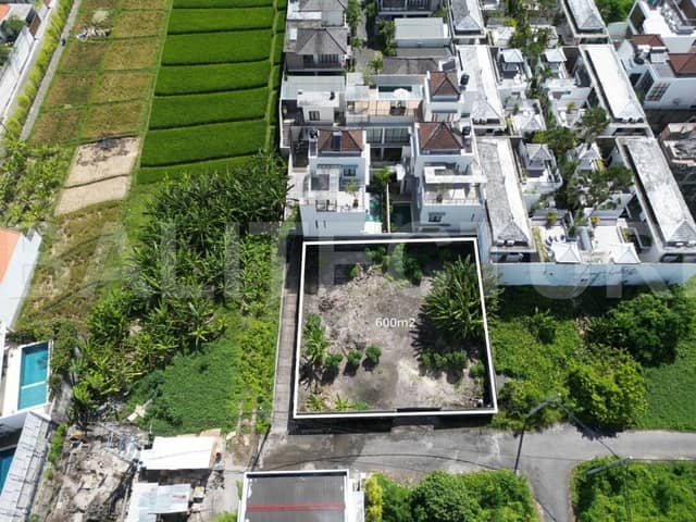 Premium 600 sqm Freehold Land in Berawa, Canggu – Pink Zone, 5 Minutes to Beach, Canggu
