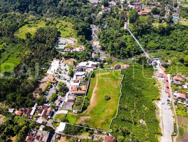 9500m2 Land For Sale With Tegenungan Waterfall In Gianyar, Ubud