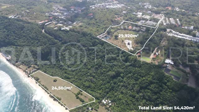 Amazing Ocean Views Cliff Front Land for Sale in Nyang Nyang Uluwatu, Uluwatu