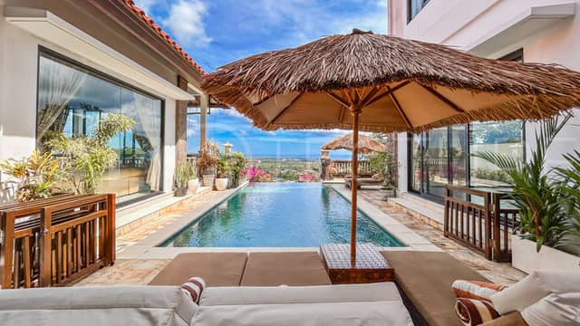 5 Bedroom Panoramic Ocean View Villa for Sale in Balangan, Uluwatu