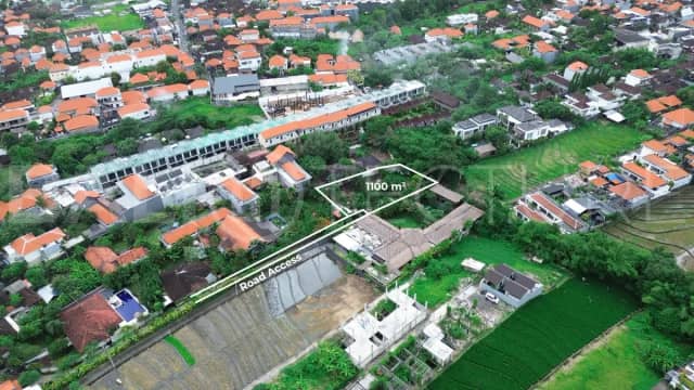 Strategic Development Land Close to Batu Bolong Beach, Canggu, Canggu