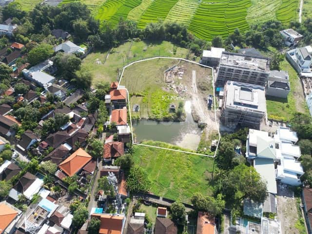 Prime 5,770m² Leasehold Land in Pererenan – High-Growth Investment with Guaranteed Extension, Pererenan