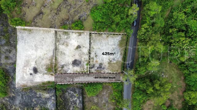 Commercial Streetfront Land for Sale near Melasti Beach Ungasan, Uluwatu