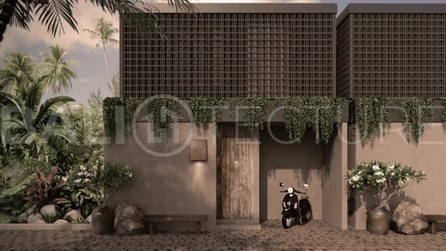 Tropical Off-Plan 1 Bedroom Villa for Sale in Pererenan, Pererenan