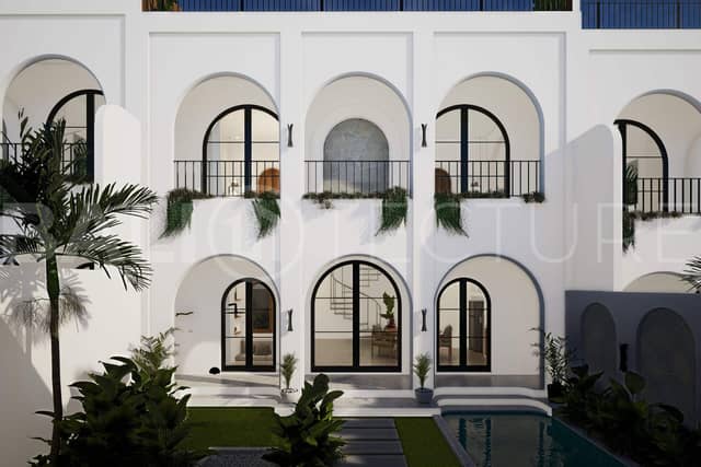 Brand New 2 Bedroom Mediterranean Villa For Salein Pererenan, Pererenan