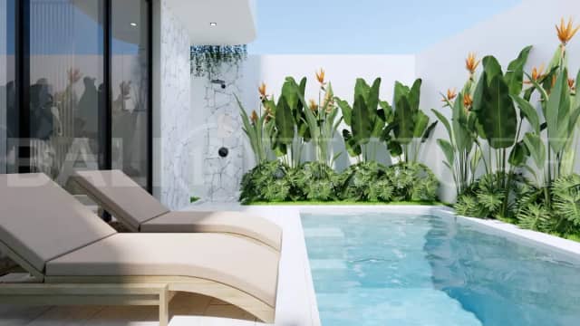 Modern 1 Bedroom Ocean View Villa for Sale in Melasti, Uluwatu