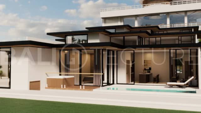 Jungle View 1 Bedroom Off-Plan Villa for Sale in Ubud, Ubud