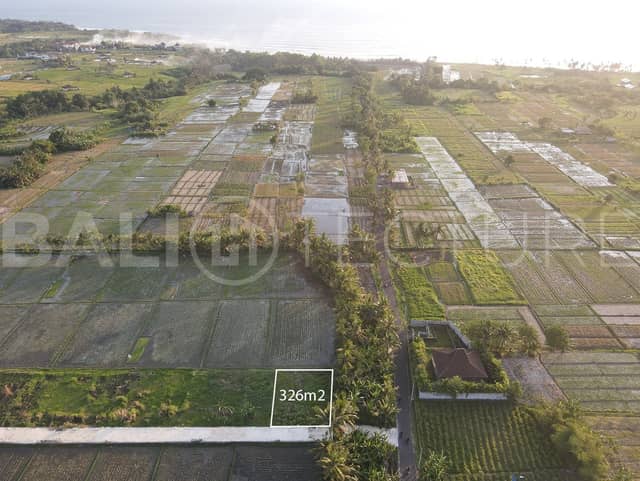 Amazing 326m2 of Land in Kedungu with Ocean Views, Pererenan