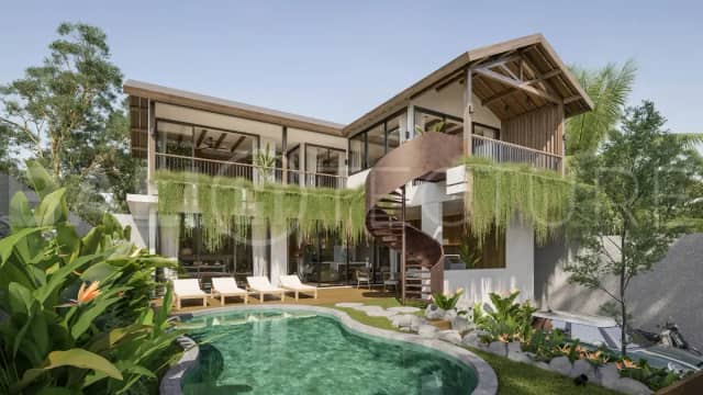 Stunning 4 Bedroom Modern Villa for Sale in Kedungu, Pererenan