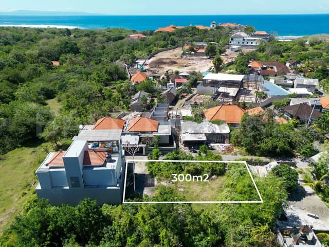 300m2 Ocean View Land for Sale in Nusa Dua Bali Prime Tourism Zone Investment Opportunity, Uluwatu