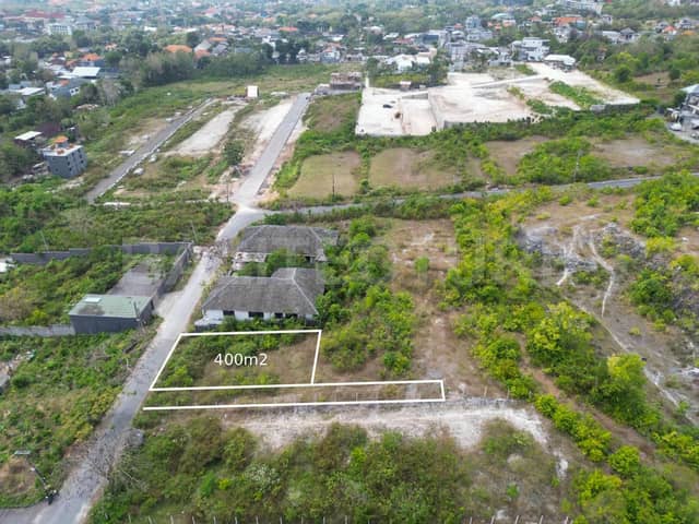 400m² Freehold Land with Sea View for Sale in Ungasan, Uluwatu, Uluwatu