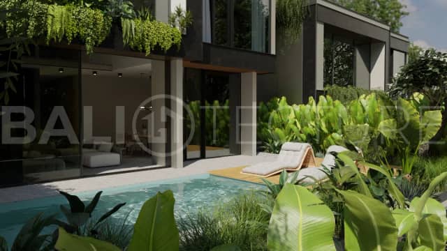 Luxury Japandi 2 Bedroom Villa for Sale near Melasti Beach, Uluwatu