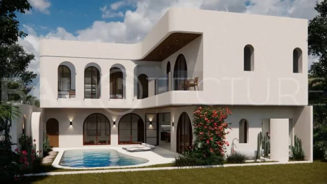 Mediterranean Off-Plan Villa for Sale near Berawa Beach, Canggu